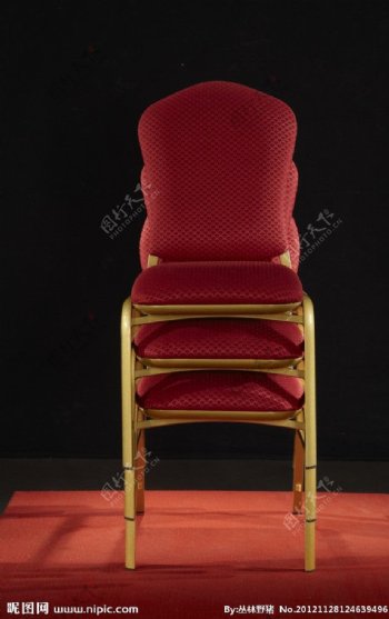 红椅子酒店椅子图片