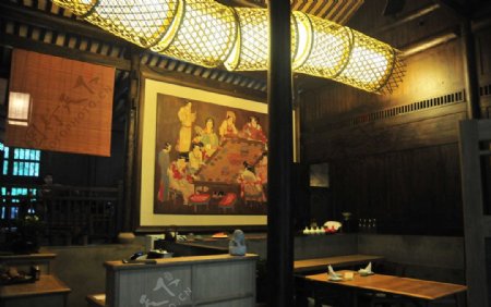 山庄中式酒店图片