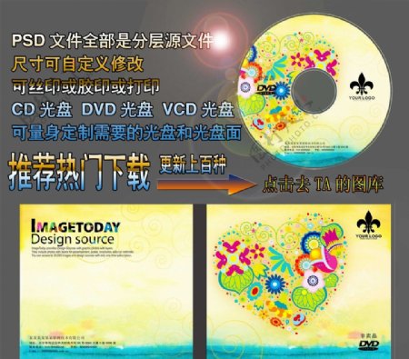 DVD盘面及封面插页图片