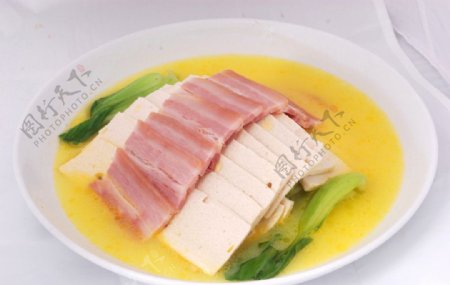 咸肉千叶豆腐图片