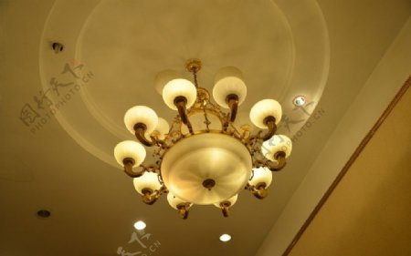 酒店圆灯图片