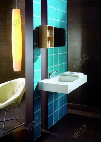 浴室卫生间瓷砖铺贴样板间铺砖图片