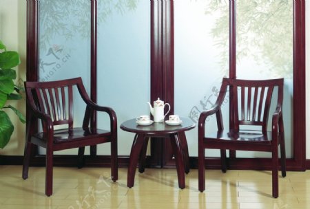 实木中式椅子图片