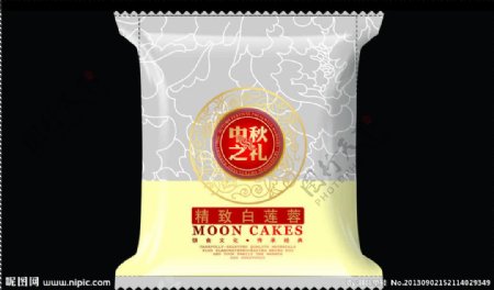 中秋月饼包装设计图片