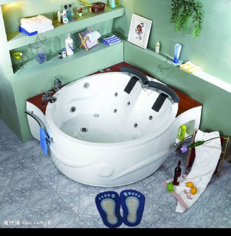 美好生活浴室图片