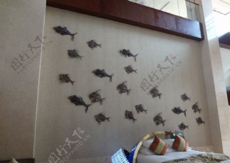 九龙湖度假村展示大床图片
