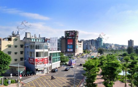 台湾街景图片