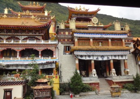 藏民建筑图片