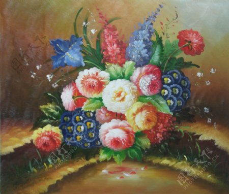 油画花卉图片