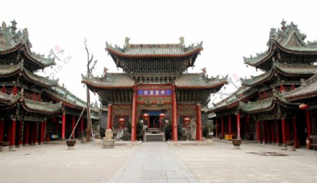 三原城隍庙钟鼓楼图片