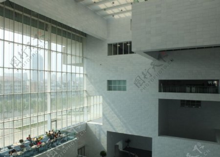 天津文化中心图书馆图片