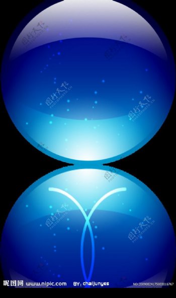 水晶球logo透明图片