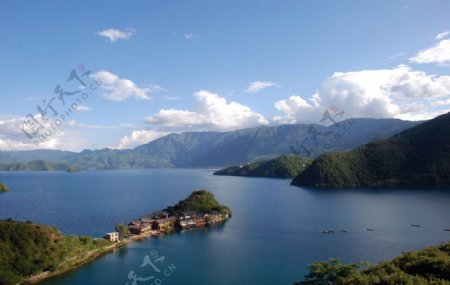 江河山水自然风景图片