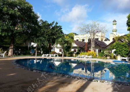 泰国旅游游泳池酒店图片