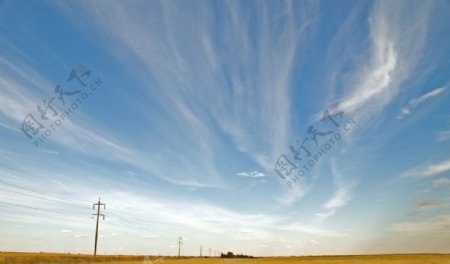 田野高精度线性云图片