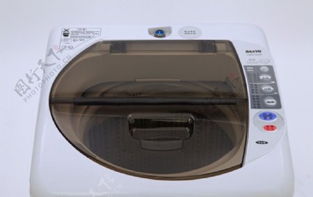 三洋全自动洗衣机图片