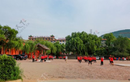 中岳嵩山少林寺图片