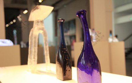 上海玻璃馆艺术品图片