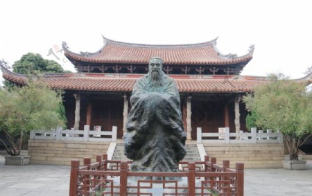 漳州文庙大成殿图片