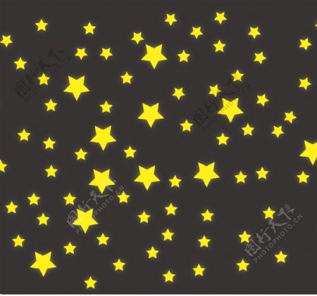 繁星的夜空图片