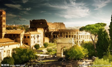 罗马景观图片
