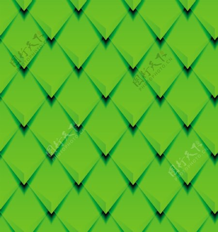 绿色屋顶瓦片背景图片