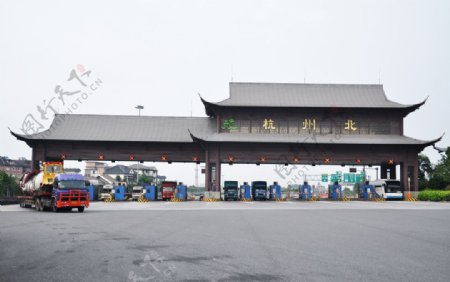 杭州收费站图片