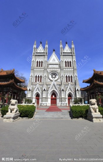 北京教堂图片
