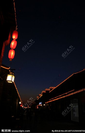 南京黄昏图片
