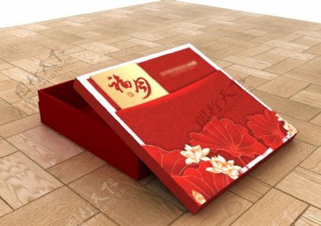 中秋月饼盒图片