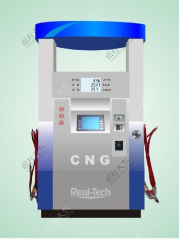 CNG加气机效果图图片