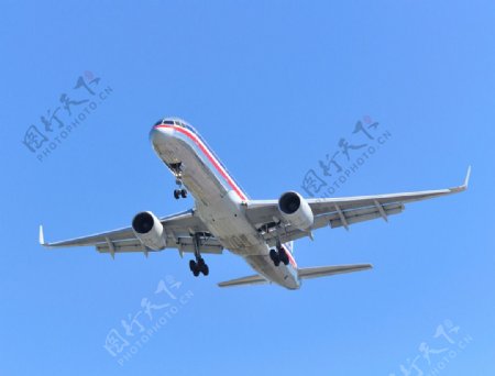波音757客机图片