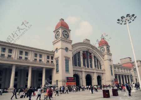 汉口站车站图片