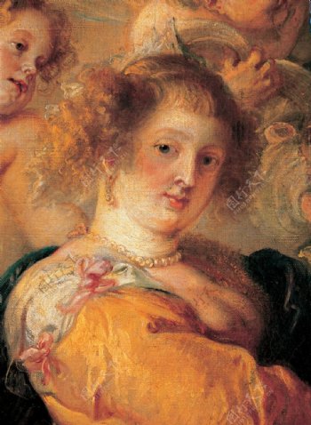 法国高清贵妇人油画珍藏图片