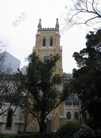 香港中环圣约翰教堂图片
