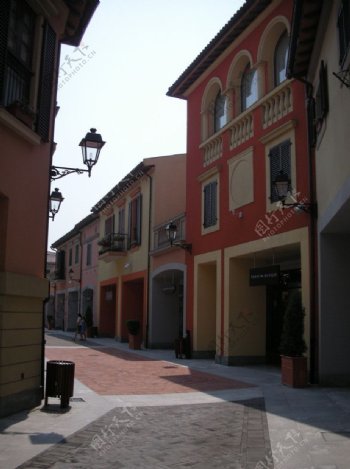 佛罗伦萨小镇街道图片