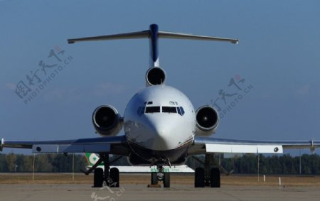 南非波音727专机图片