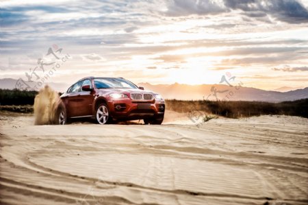 BMWX6沙漠之旅图片