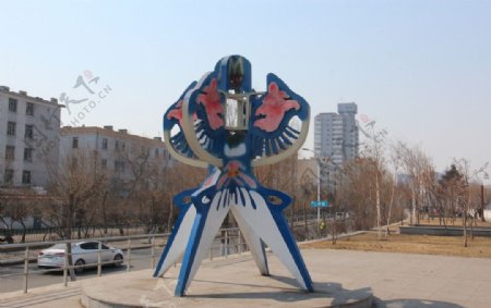 哈尔滨雕塑图片