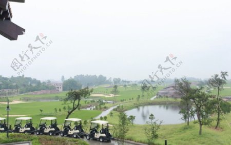 狮子湖高尔夫球场图片