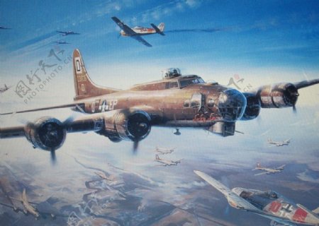 二战空战画册系列图片