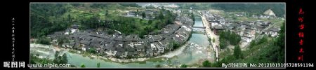羌州古镇青木川图片