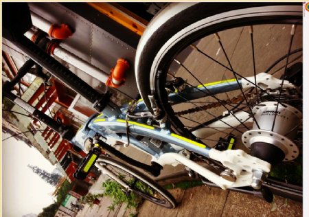 美国大行折叠自行车EC图片