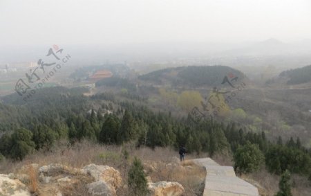 黄盖峰与中岳庙图片