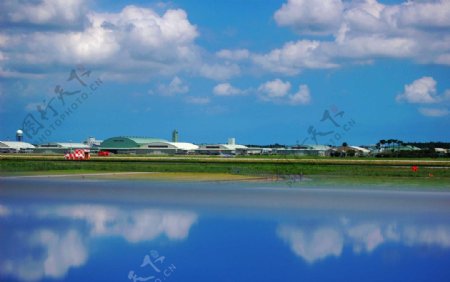 机场风光图片