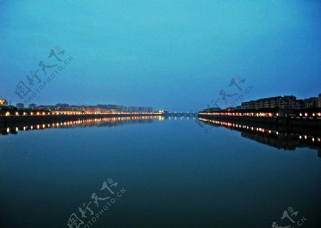 梅州嘉应大桥西桥傍晚风景图片