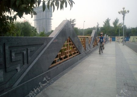 桥护栏图片