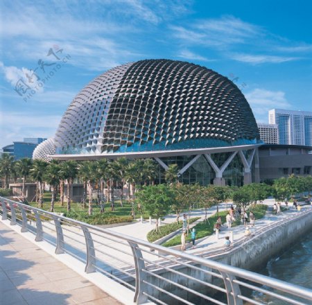 新加坡榴莲式建筑风格独特图片