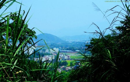 梅州山水乡村景色图片