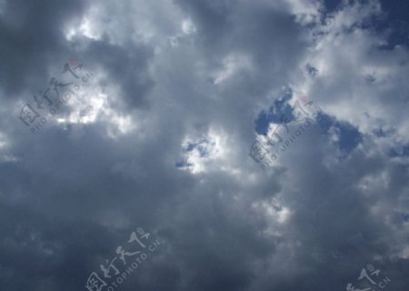 天空乌云图片